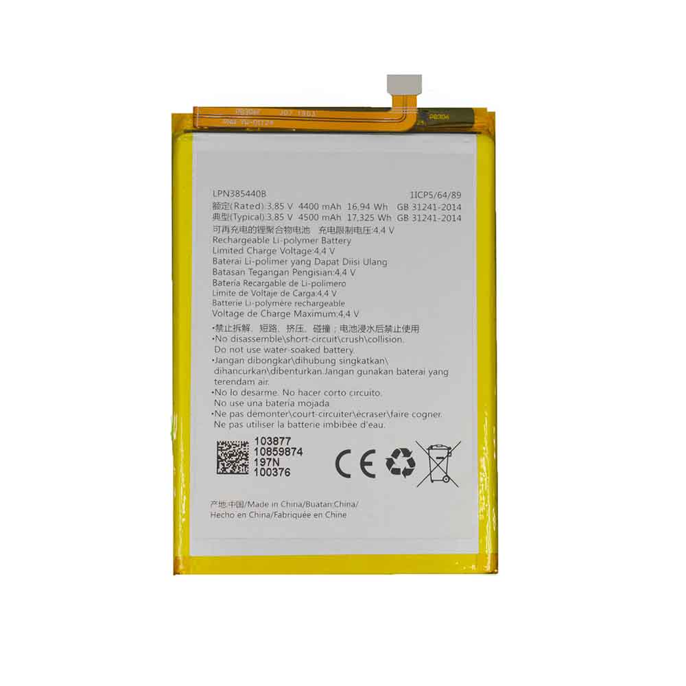 Batería para C1-C1T/Hisense-C1-C1T/hisense-LPN385440B